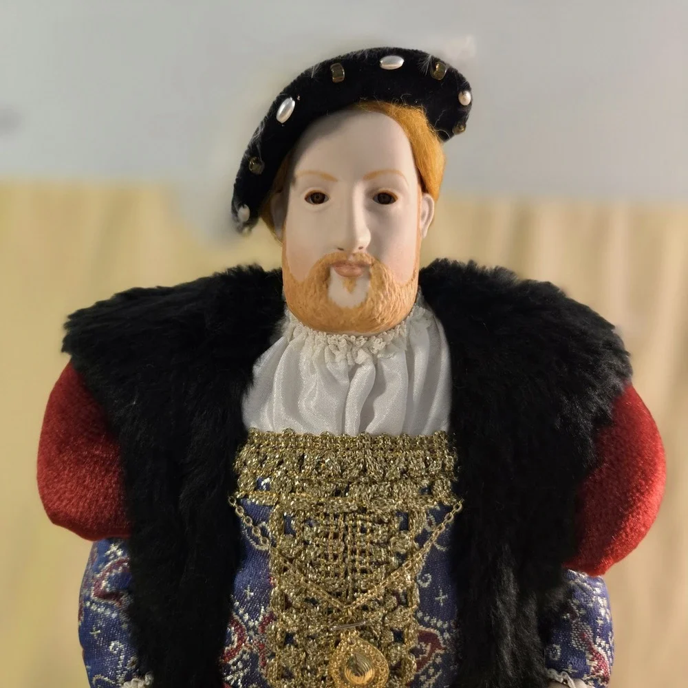 King Henry VIII Brenda Price 14 in. Royal Heritage Doll w/ Box & Stand 1996 #472